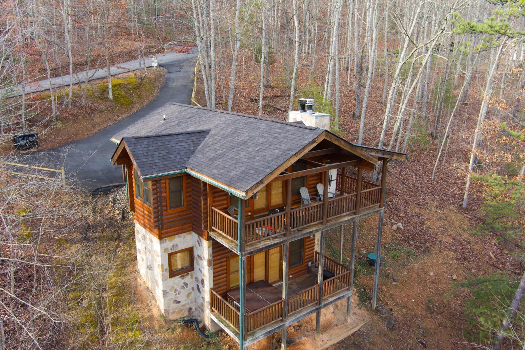 Private Smoky Mountain Luxury Log Home With 2 Fireplaces, Hot Tub & Community Pool Sevierville Exterior foto